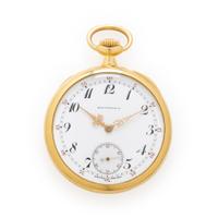 Patek Philippe for Spaulding & Co., 18K Yellow Gold Pocket Watch