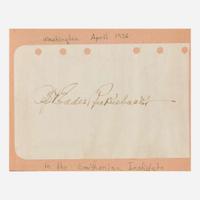 [Sports] Ruth, Babe, et al. Autograph Album, ca. 1930s