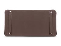 Hermès Chocolate Brown Togo Leather Birkin Bag 40cm, 2004