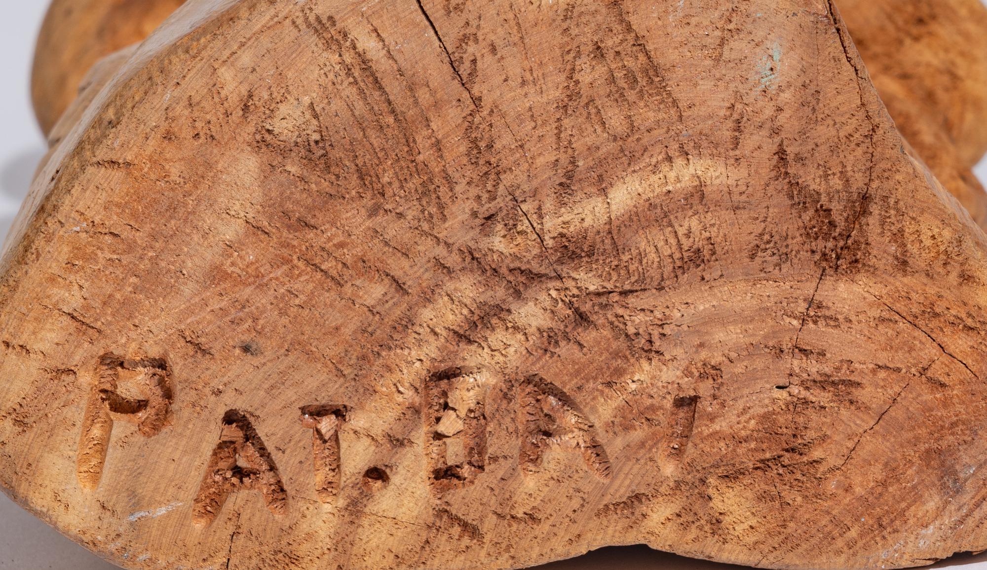 Untitled Wood Sculpture, Family Group