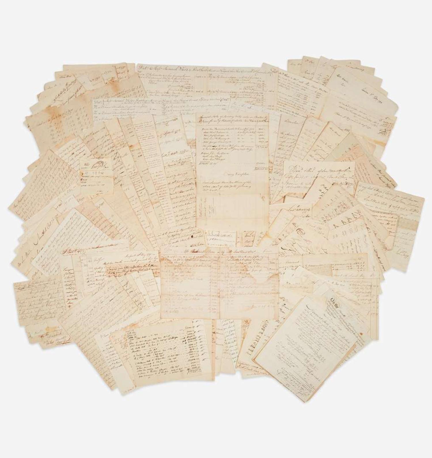 [Business, Industry & Finance] Ward, Samuel, Jr. Extensive Archive Related to Samuel Ward, Jr.