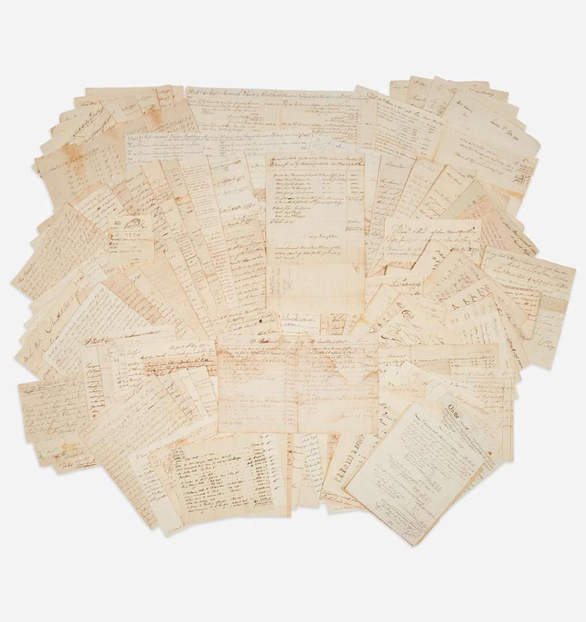 [Business, Industry & Finance] Ward, Samuel, Jr. Extensive Archive Related to Samuel Ward, Jr.