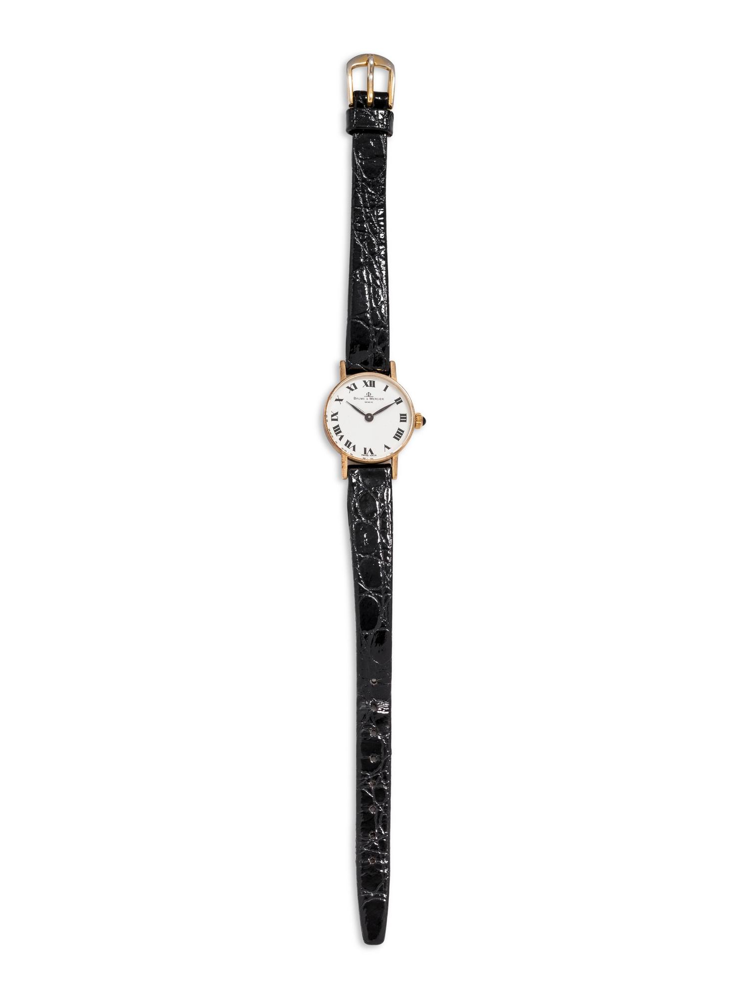 BAUME & MERCIER, 18K YELLOW GOLD WRISTWATCH
