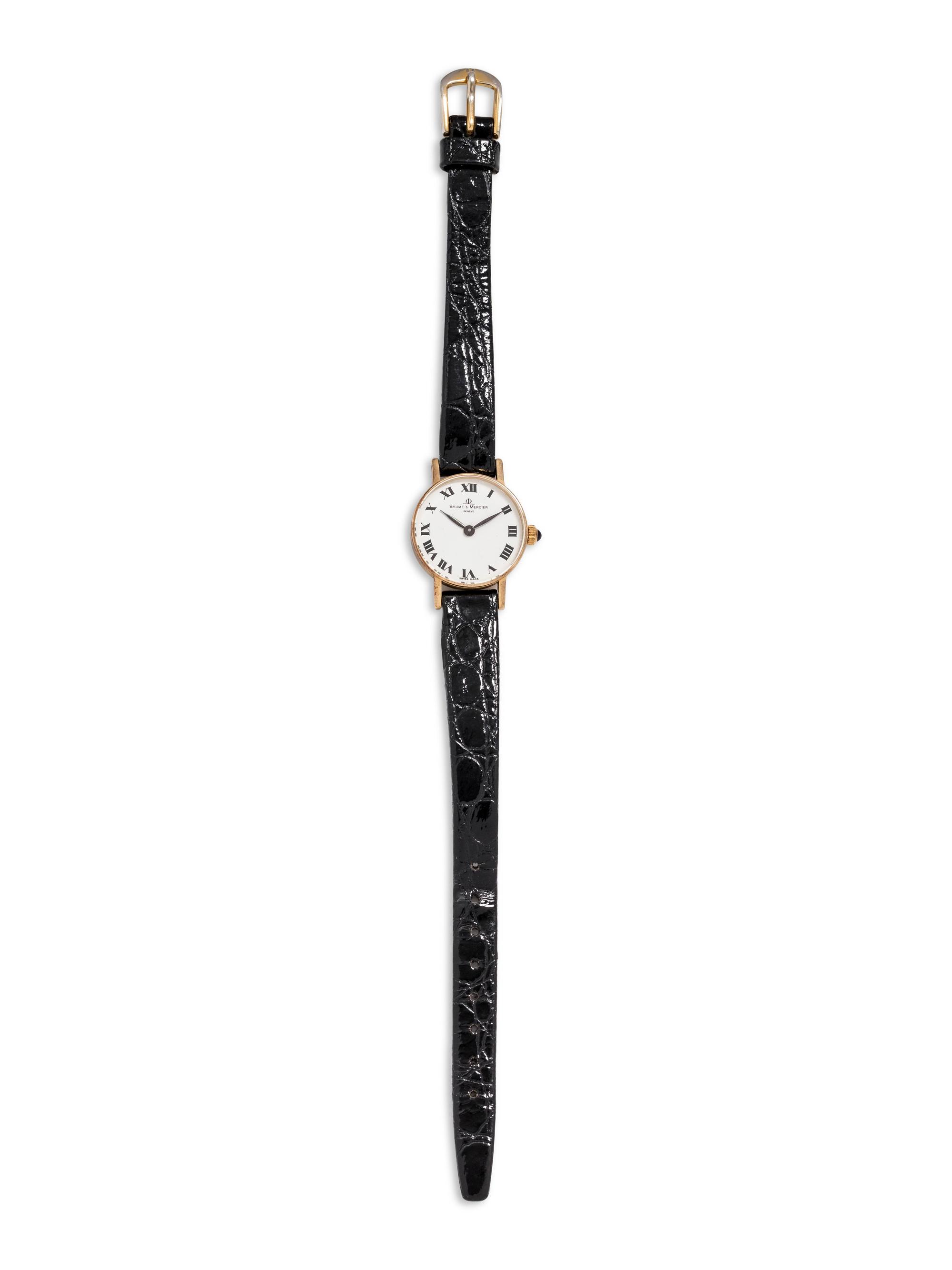 BAUME & MERCIER, 18K YELLOW GOLD WRISTWATCH