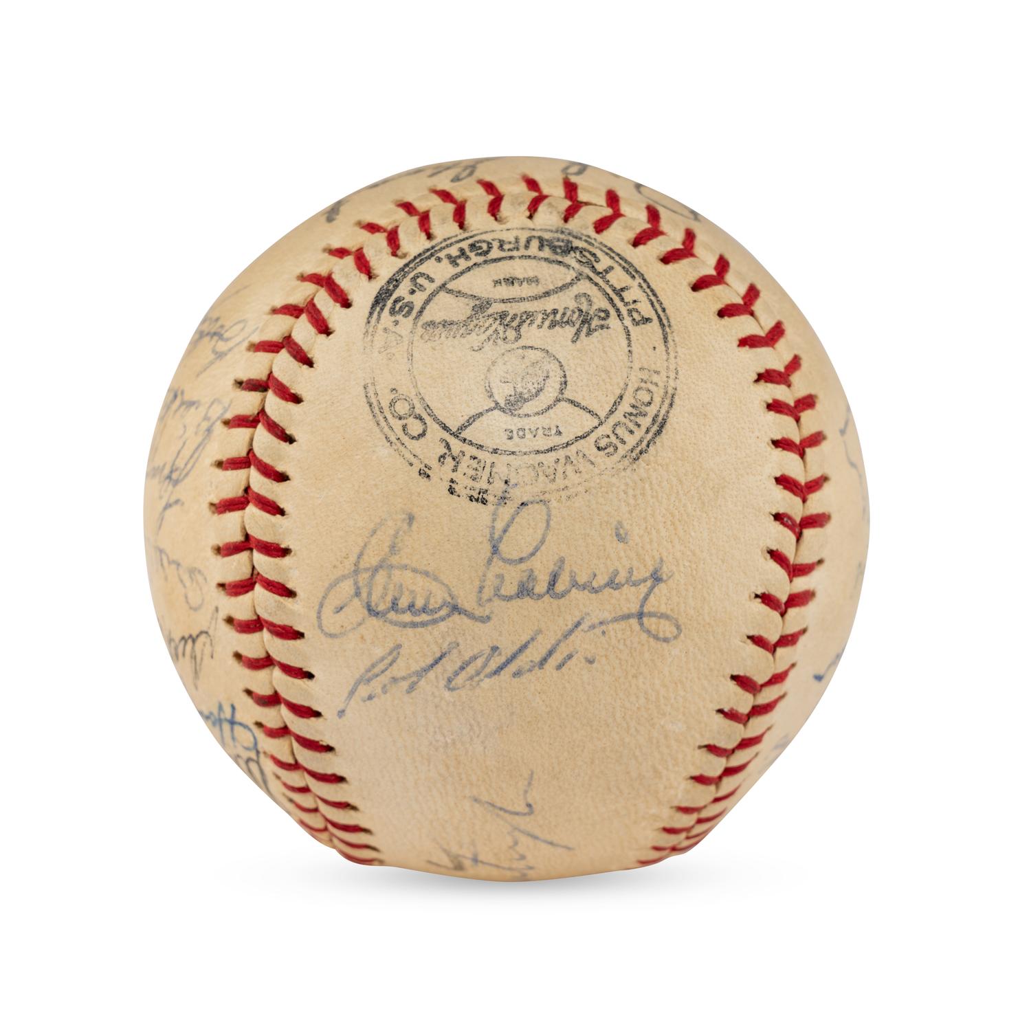 A 1960 Pittsburgh Pirates Team Signed Autograph Baseball