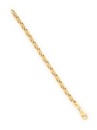 YELLOW GOLD LINK BRACELET