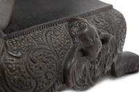 An Italian Bronze Pricket Mounted as a Lamp