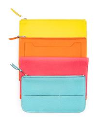 Four Hermès Leather Pieces; Three Zipper Pouches, One Agenda Cover, 2007-2016