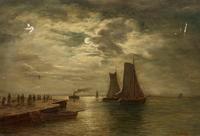 Moonlit Marinescape