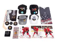 (Sports) A group of hockey memorabilia, comprising: