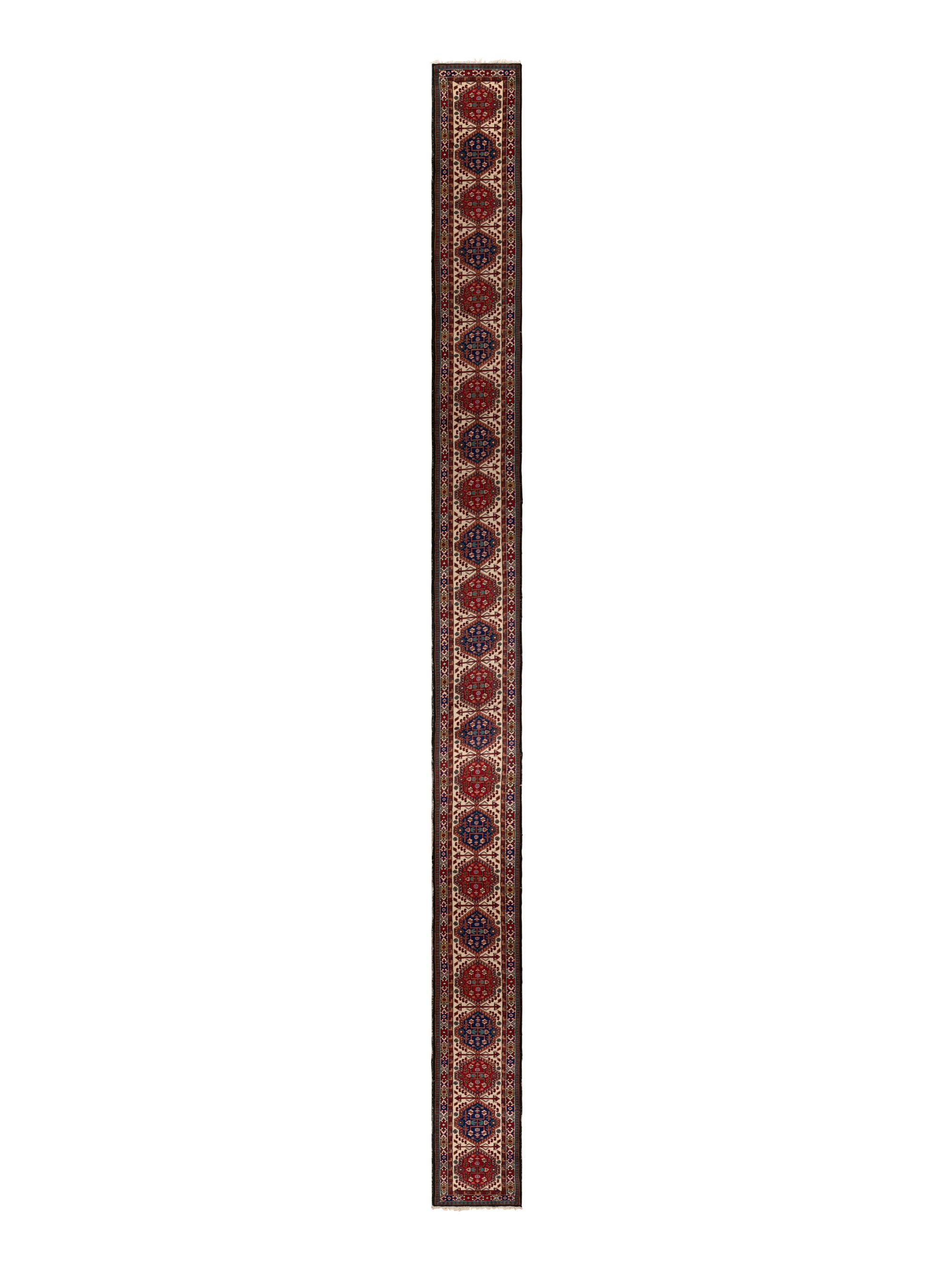 A Heriz Wool Runner