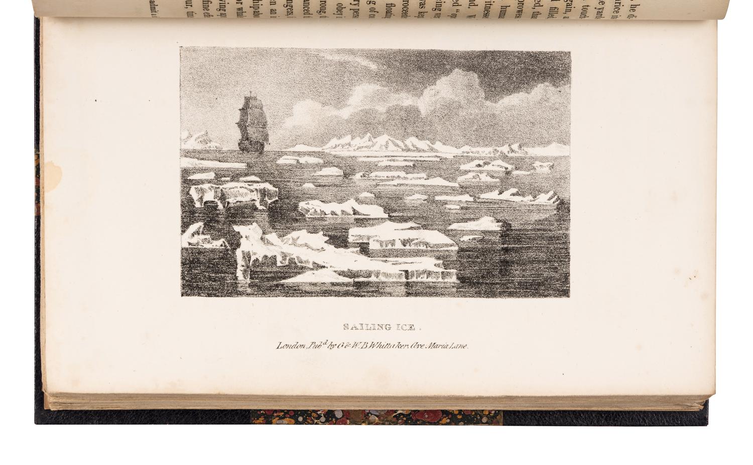 MANBY, George William (1765-1854). Journal of a voyage to Greenland, in the year 1821. With graphic illustrations . London: F. & W. B. Whitaker, 1823.