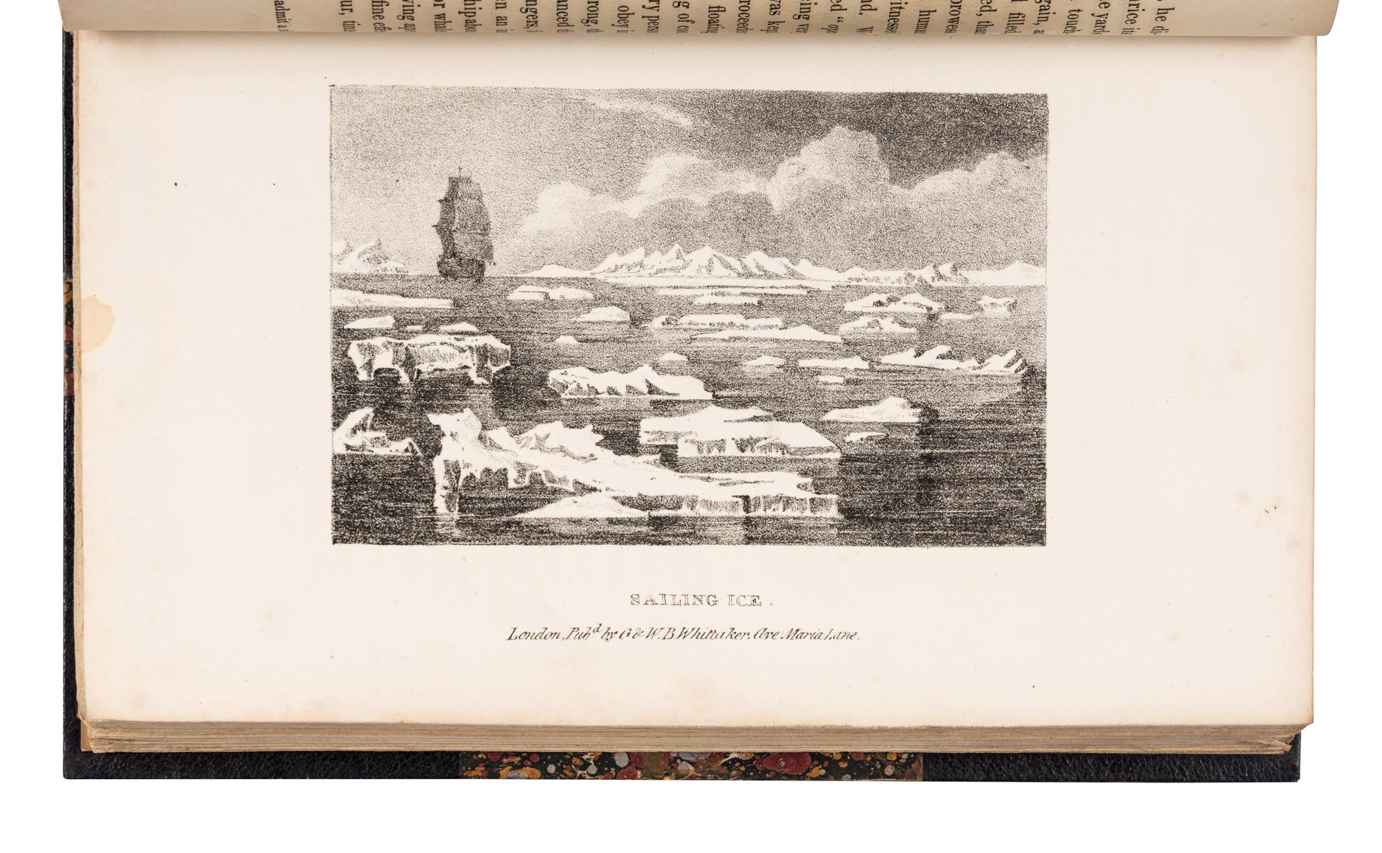 MANBY, George William (1765-1854). Journal of a voyage to Greenland, in the year 1821. With graphic illustrations . London: F. & W. B. Whitaker, 1823.