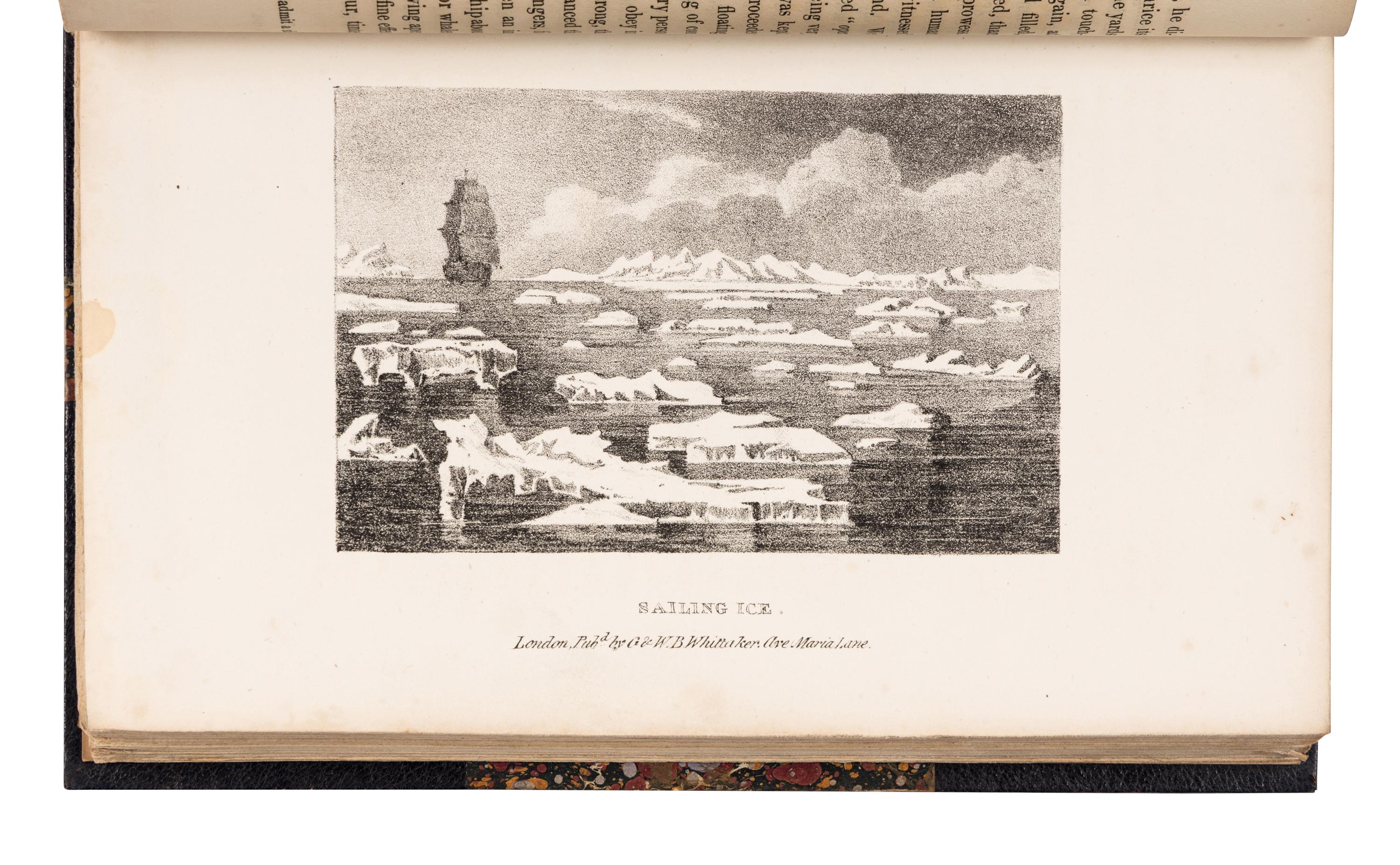 MANBY, George William (1765-1854). Journal of a voyage to Greenland, in the year 1821. With graphic illustrations . London: F. & W. B. Whitaker, 1823.