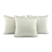 Three Needlework Throw Pillows