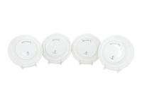 A Set of Thirteen Royal Copenhagen Flora Danica Porcelain Dinner Plates