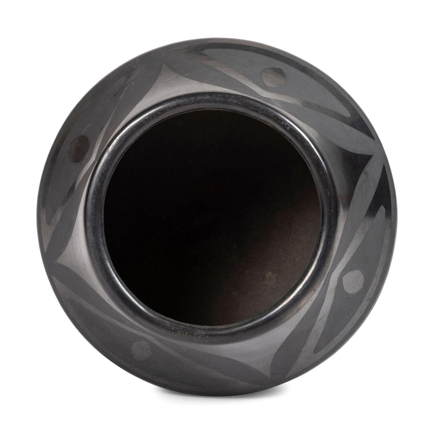 Blackware Pottery Jar