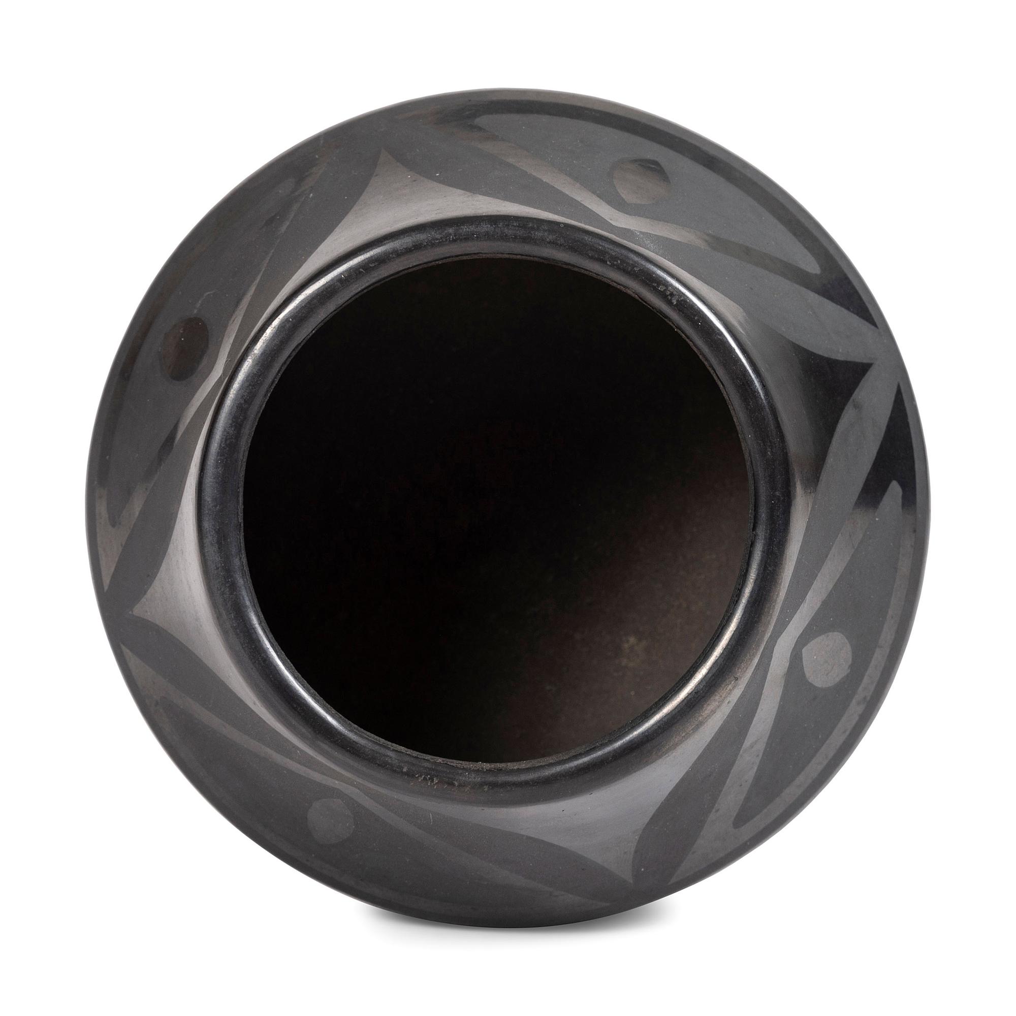 Blackware Pottery Jar