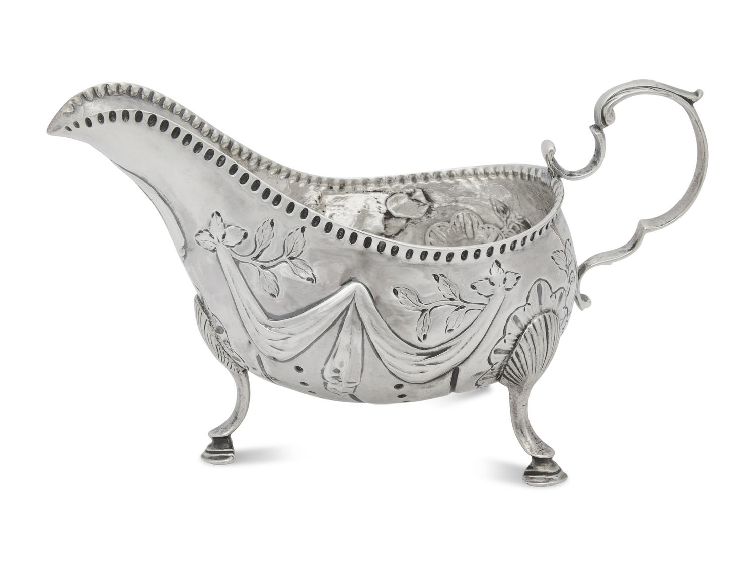 An Irish George III Silver Creamer