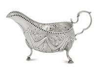 An Irish George III Silver Creamer