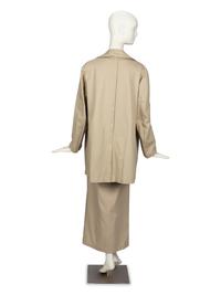 Yohji Yamamoto, Tan Twill Skirt Ensemble