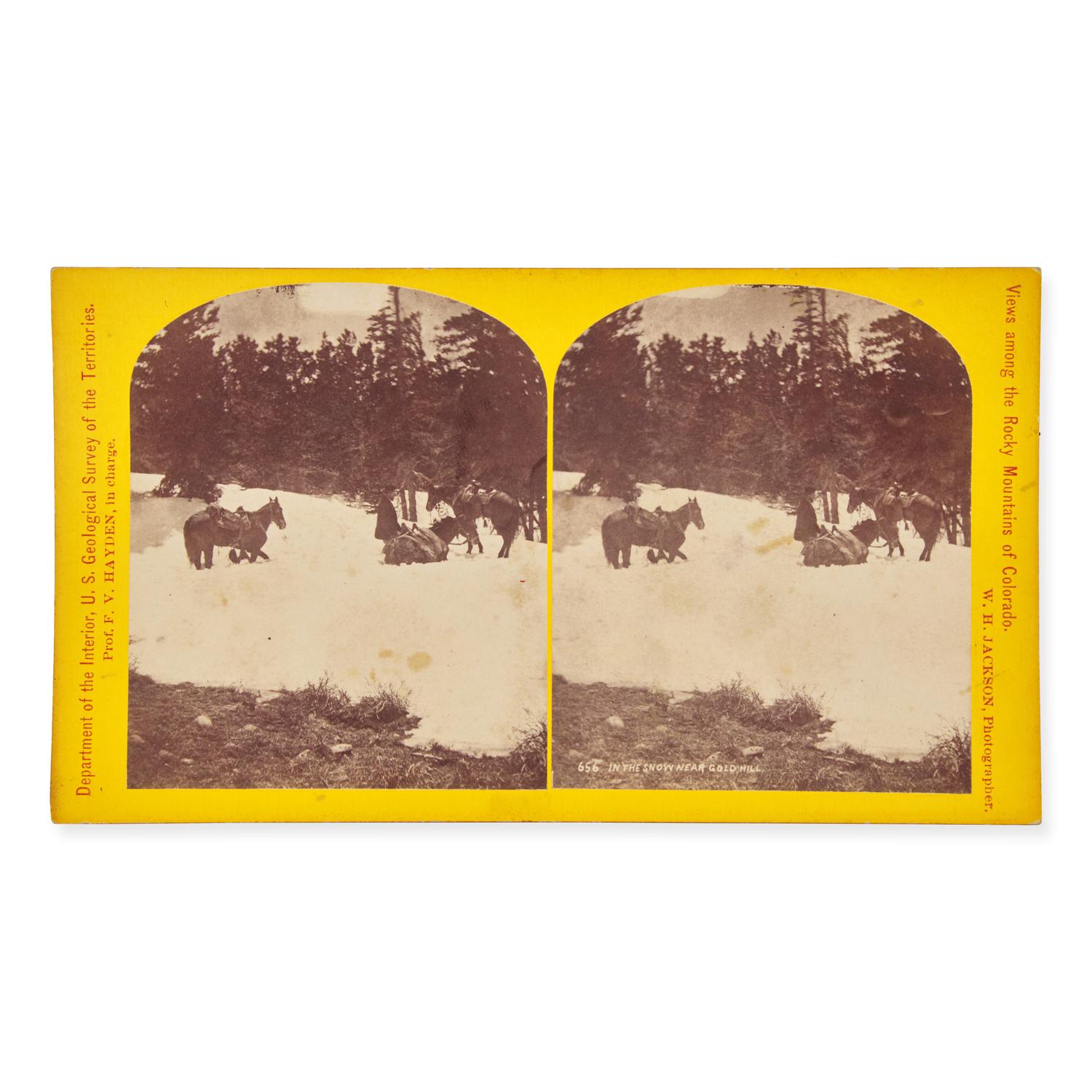 [American Views] Jackson, William Henry. Views Among the Rocky Mountains of Colorado
