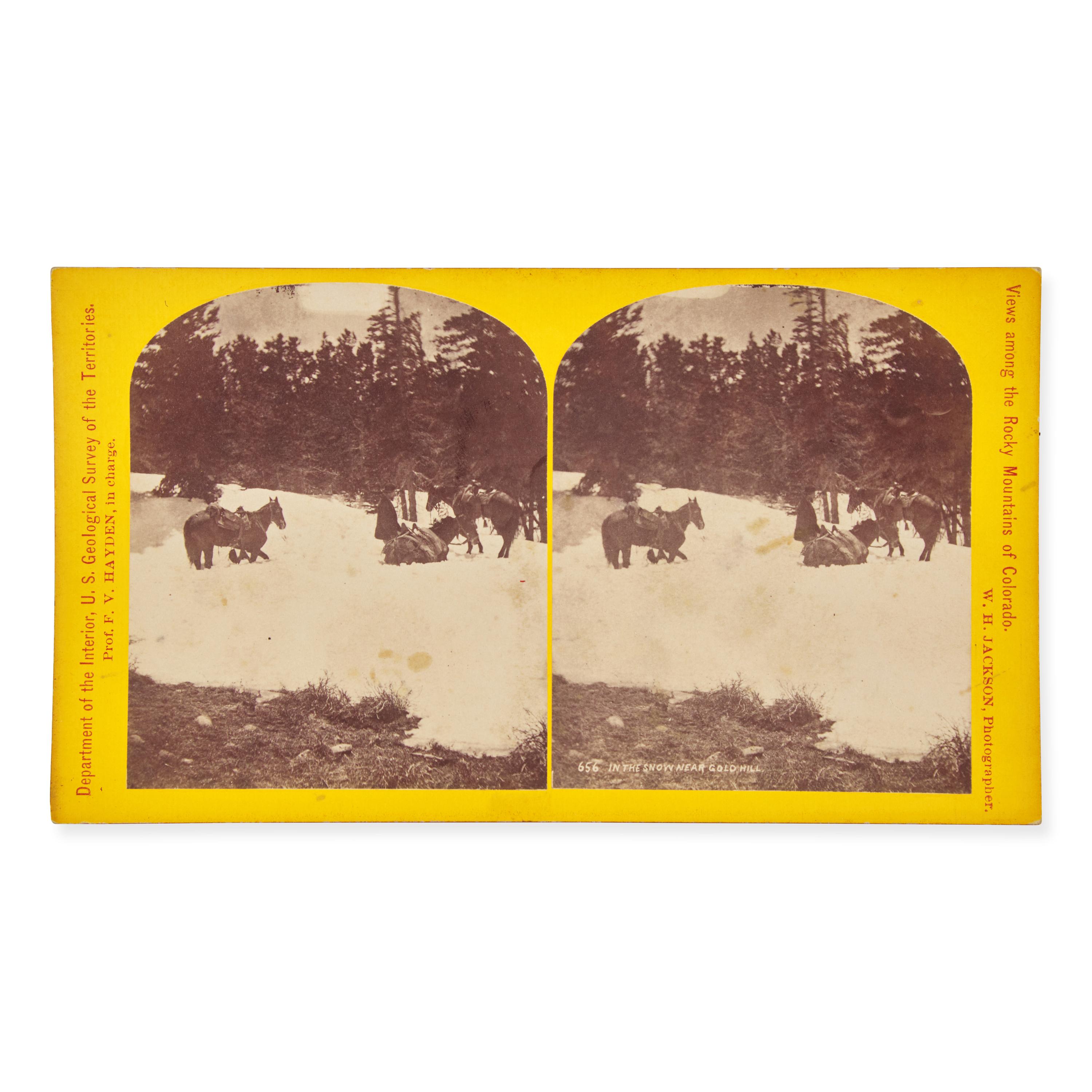 [American Views] Jackson, William Henry. Views Among the Rocky Mountains of Colorado