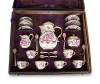 A Meissen Porcelain Coffee Service — 19TH CENTURY
