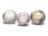 Four Sunderland Luster Center Bowls