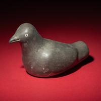 A Chinese Neolithic Black Pottery Bird, Longshan Culture — 新石器時代 龍山文化黑陶鳥