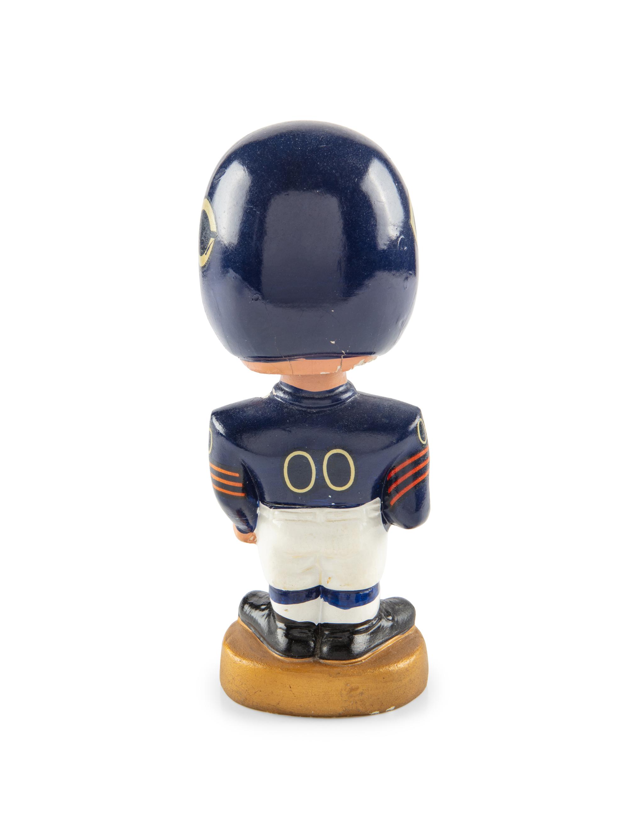 A Vintage Chicago Bears Bobblehead Figure