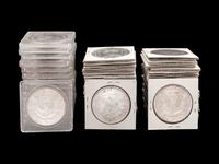 Sixty Morgan $1 Coins