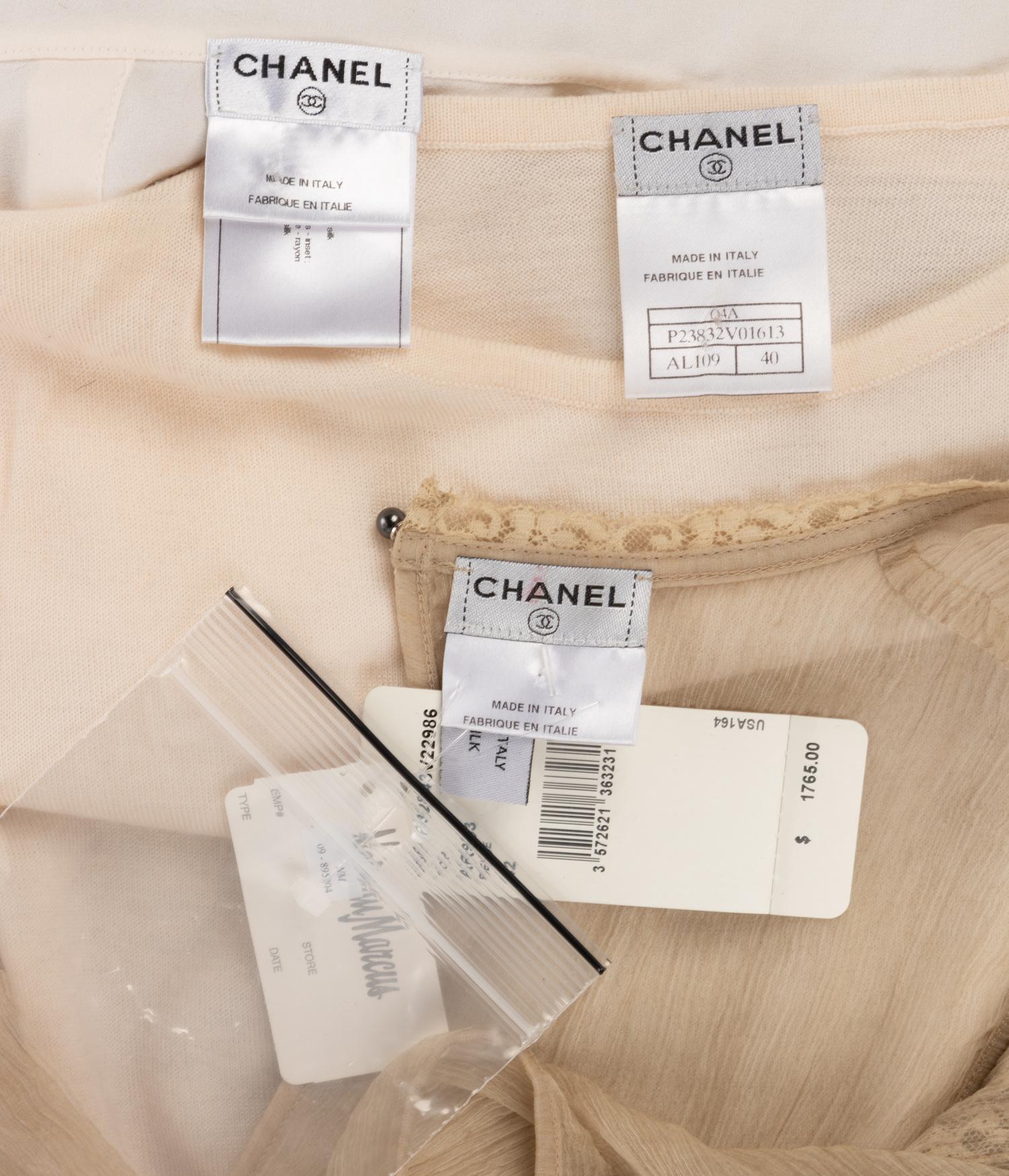 Six Chanel Tops, 2003-2008