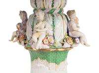 A Meissen Porcelain Center Table