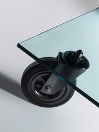 'Tavolo con Ruote' Coffee Table Fontana Arte, Italy