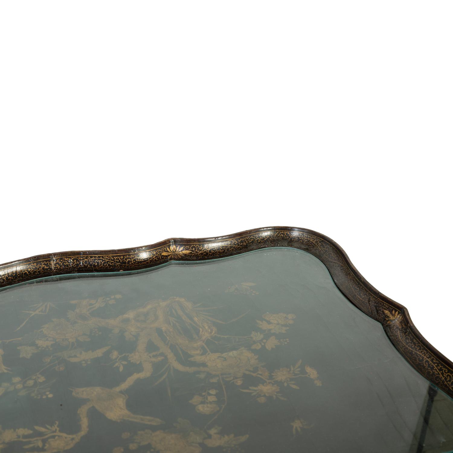 A Louis XVI Style Parquetry Side Table