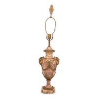 A Louis XVI Style Gilt-Bronze Mounted Marble Urn