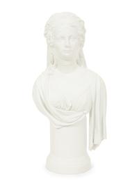 A Berlin (K.P.M.) Bisque Porcelain Bust