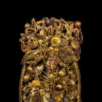 A Chinese Filigree Hair Ornament, Qing Dynasty 清 累絲鈿子