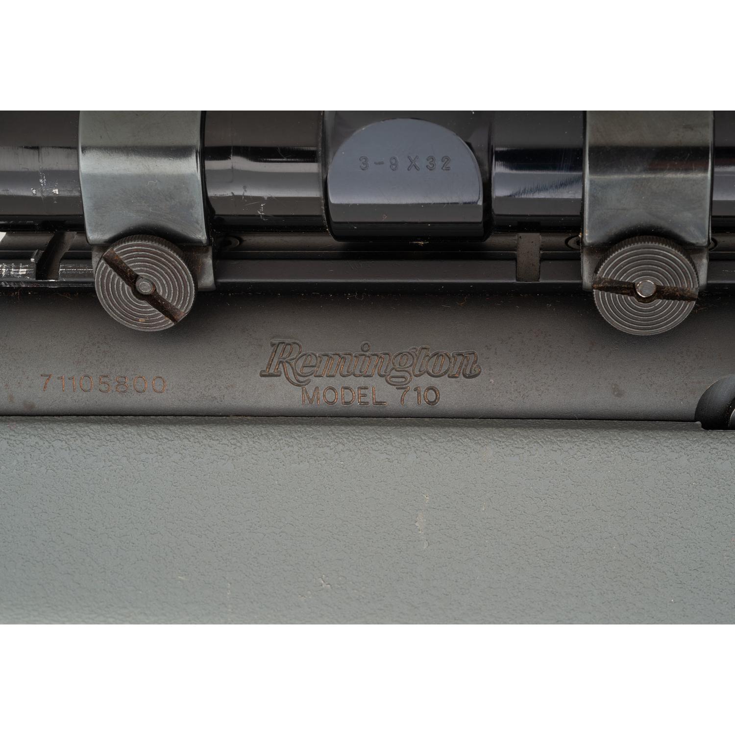 * Remington Model 710 with Scope