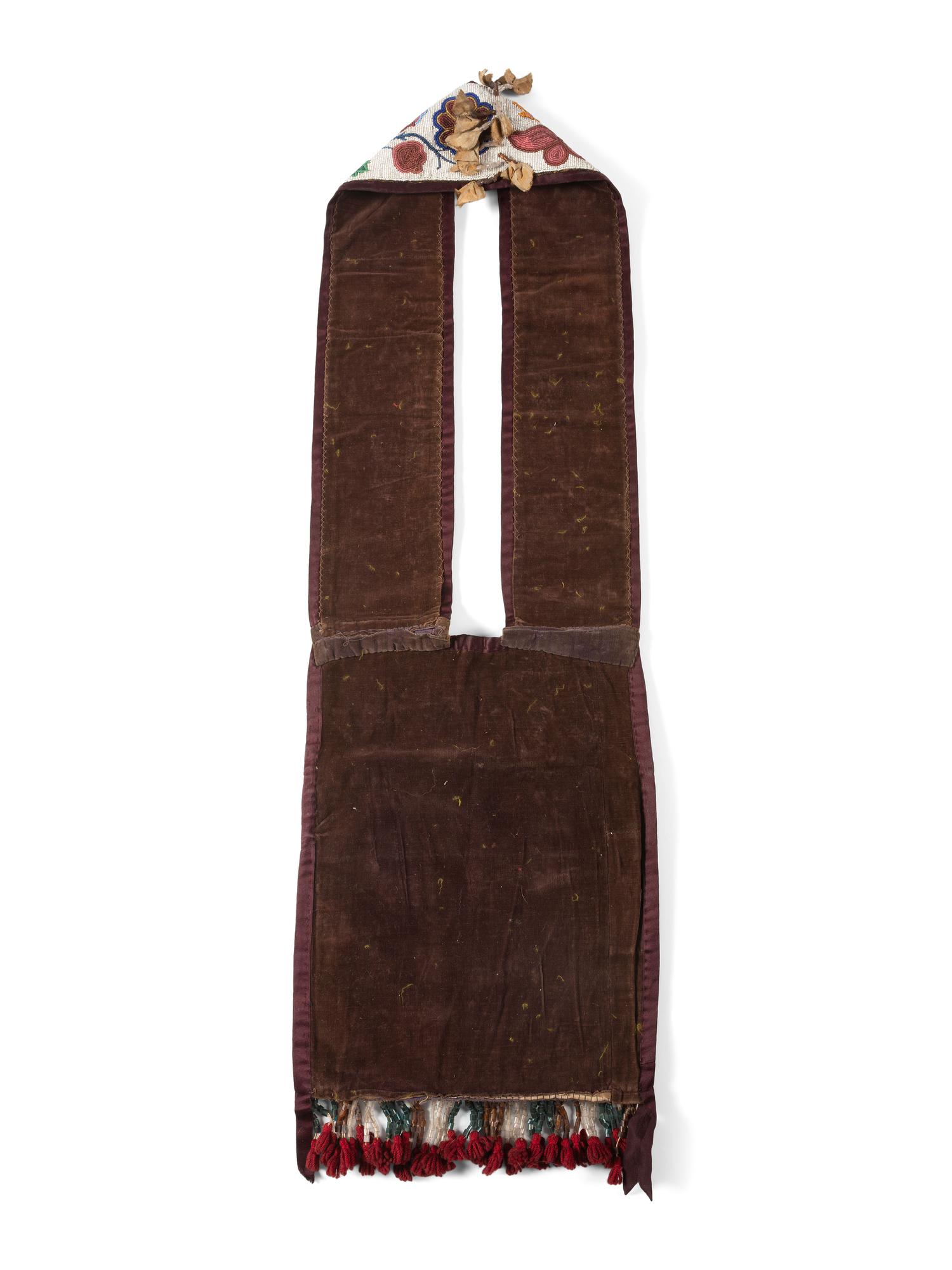 Anishinaabe Beaded Bandolier Bag