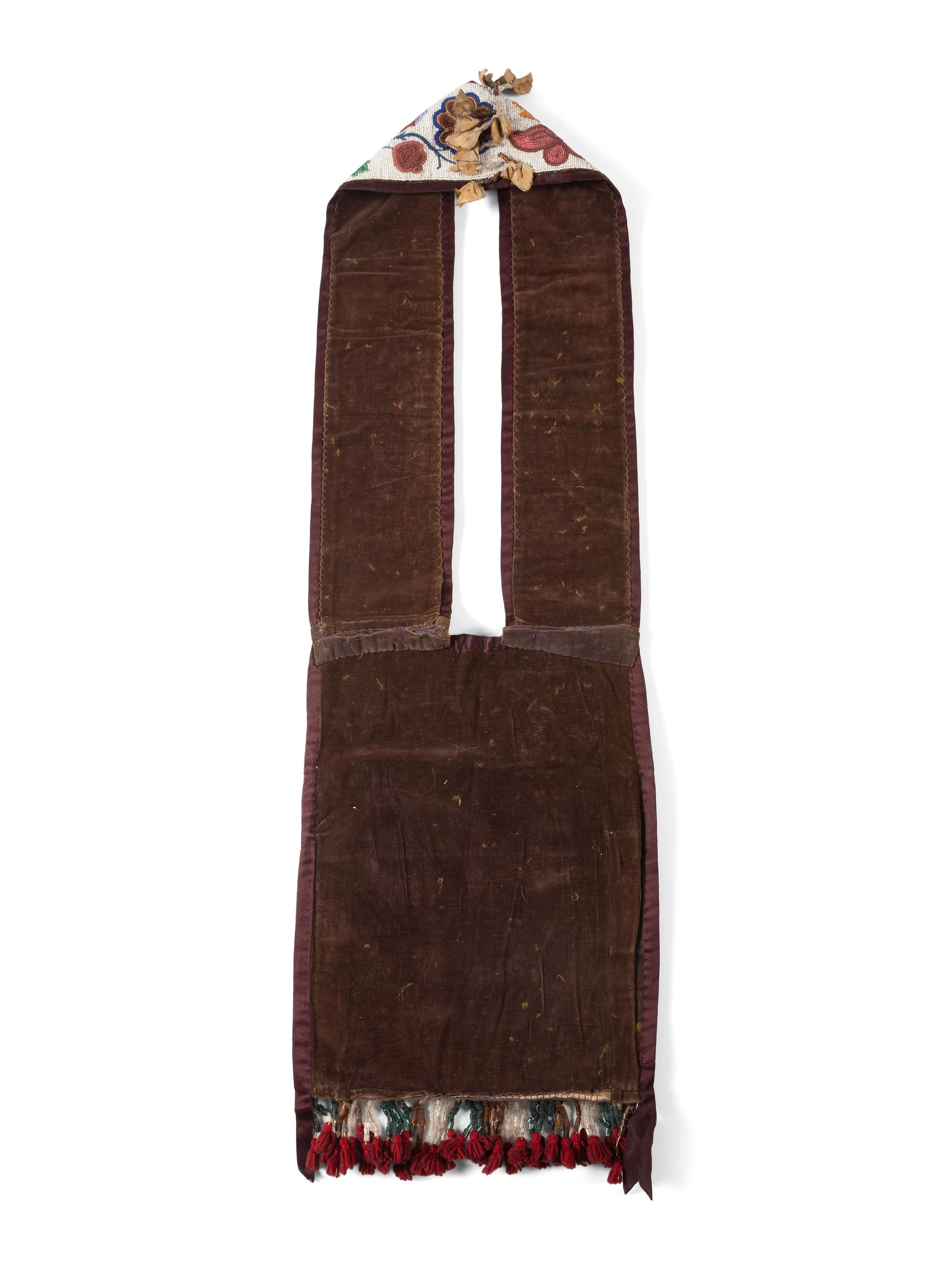 Anishinaabe Beaded Bandolier Bag
