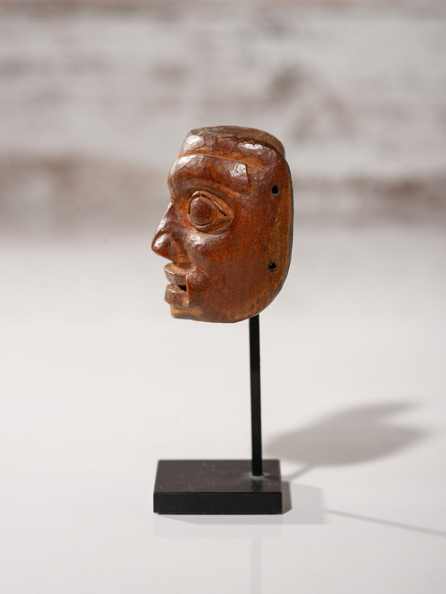 Haida Carved Maskette