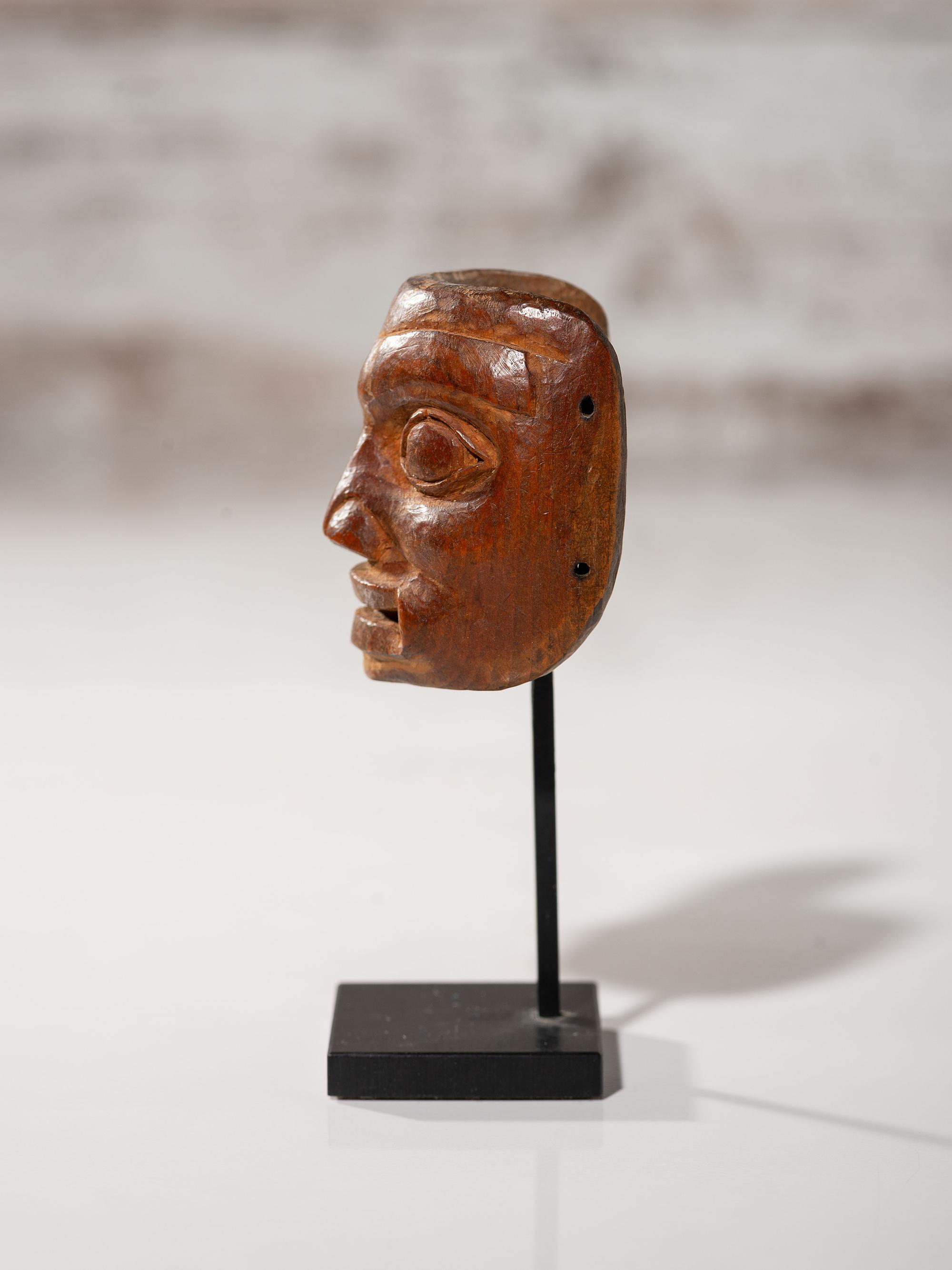 Haida Carved Maskette
