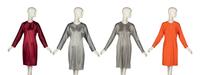 Four Geoffrey Beene Dresses