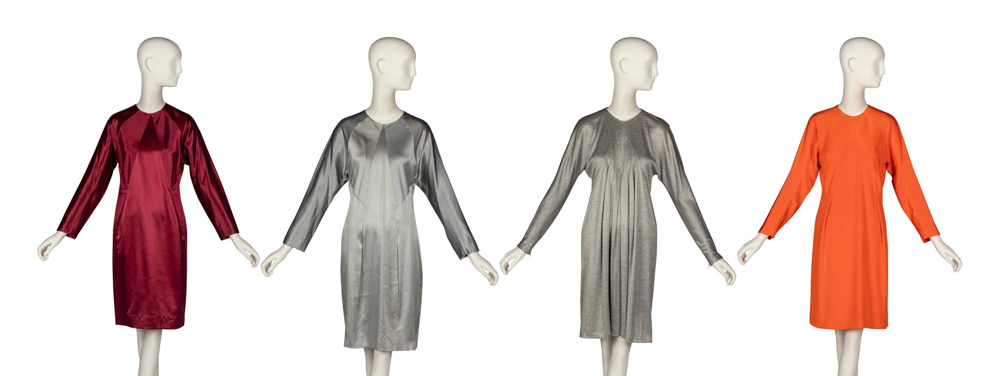 Four Geoffrey Beene Dresses