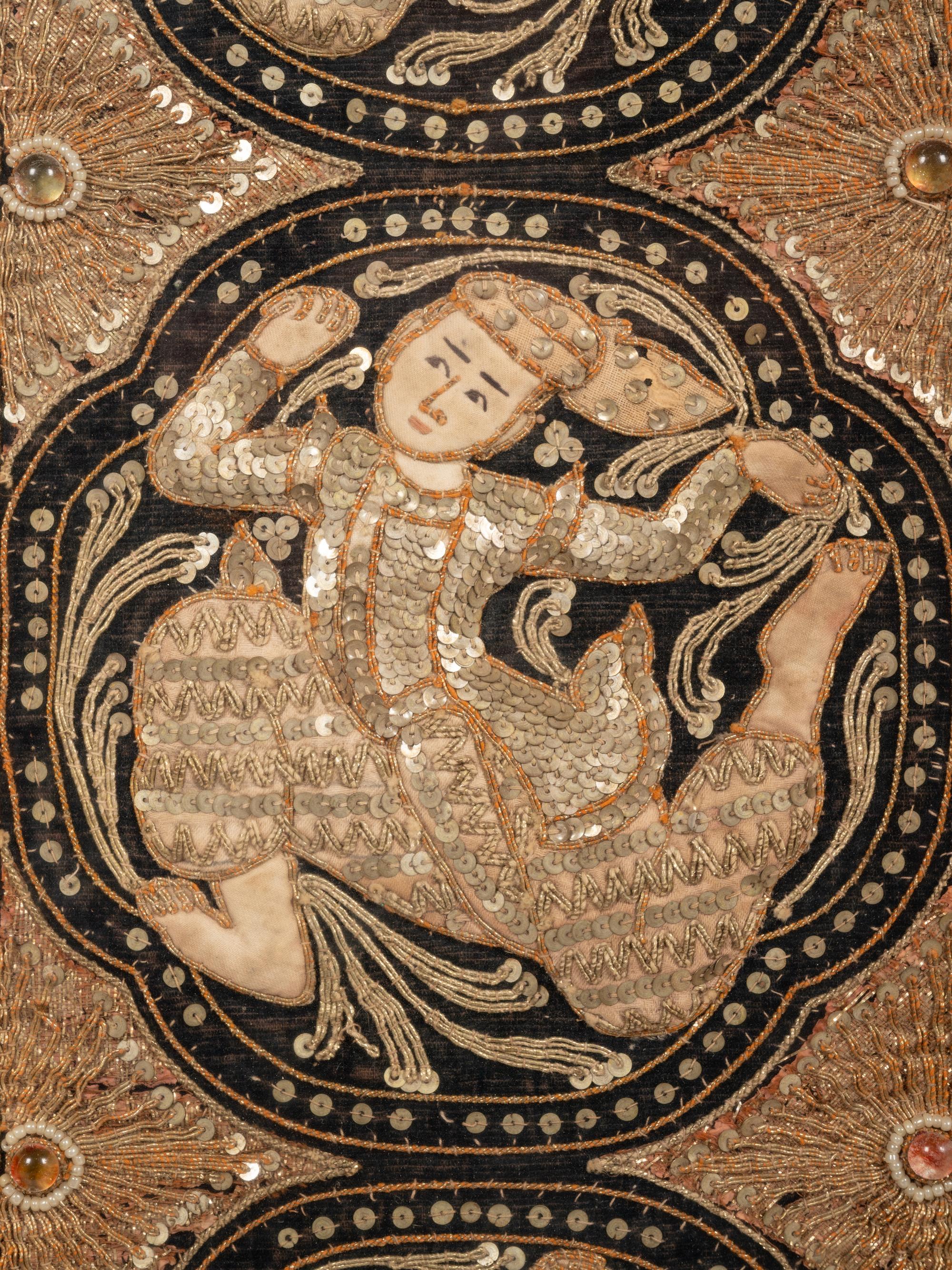 A Pair of Burmese Wall Hangings