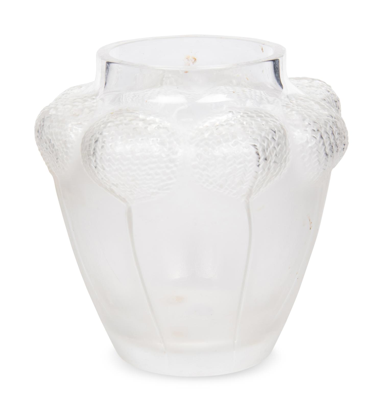 A Lalique Bali Vase