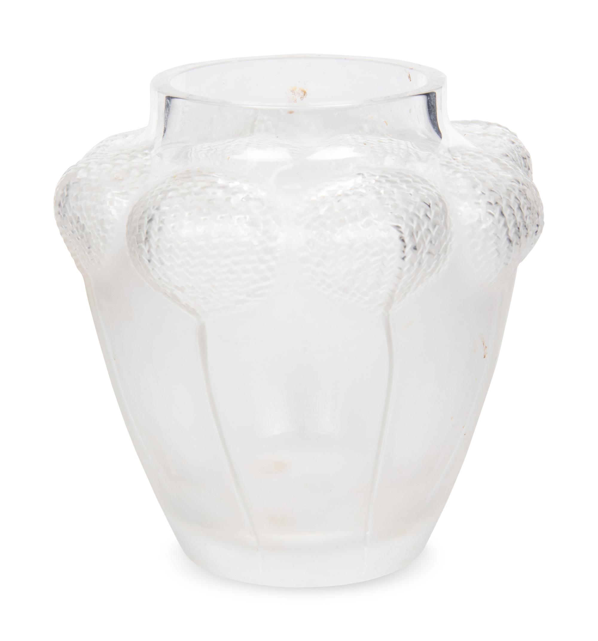 A Lalique Bali Vase