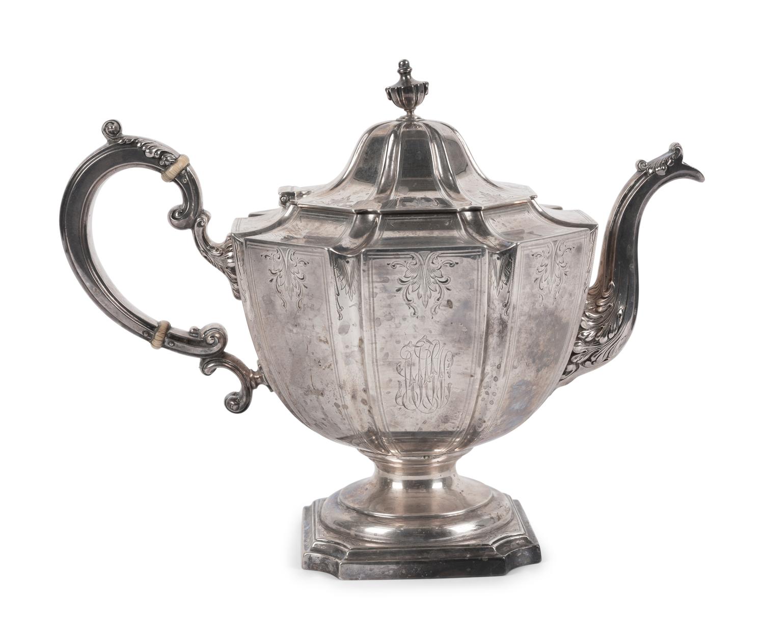 An American Silver Teapot